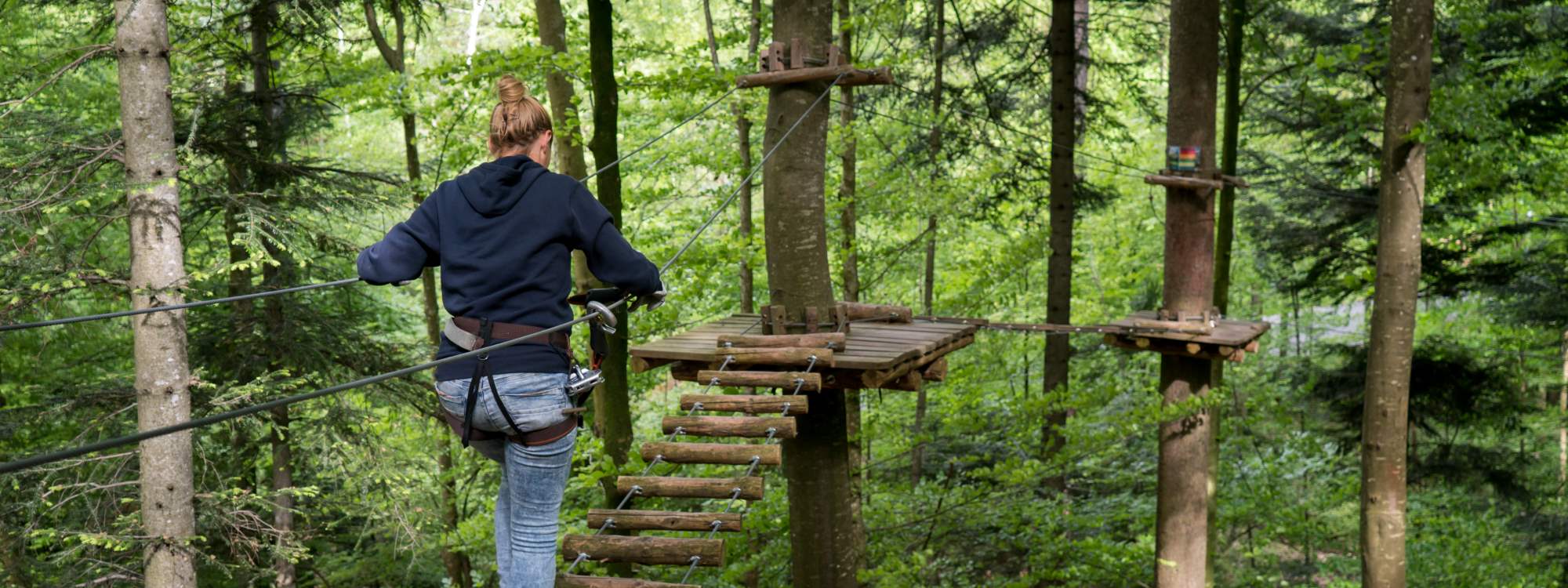 Hangeln, klettern, abseilen ...